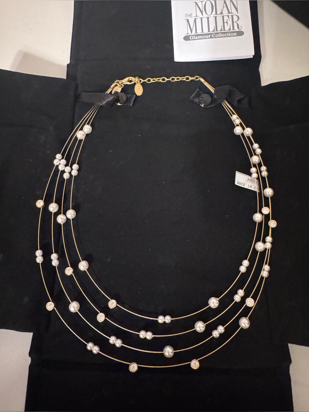 Nolan Miller Multi-Strand Floating Necklace